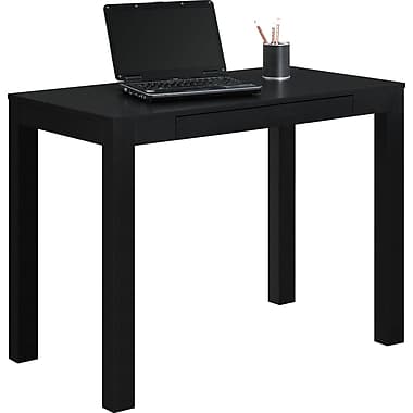 Dorel Parsons Desk with Drawer, Black