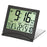 Kiera Grace HO87566-2 Flip Travel Alarm Clock, Black