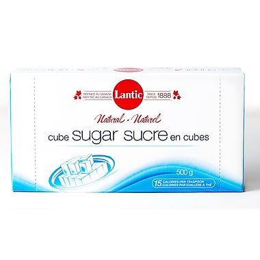 Lantic Sugar Cubes, White, 500g