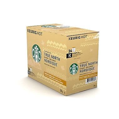 Starbucks True North Blend Coffee K-Cup Pod, 24/Pack