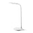 Tensor LED Adjustable Silicon Gooseneck Desk Lamp with Mini Magnifier, 16.5" H, White(19639-000)