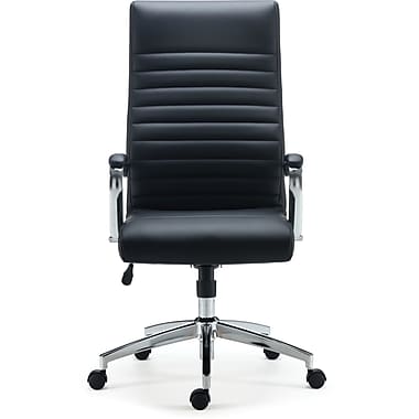 Staples Bentura Black Bonded Leather Managers Chair