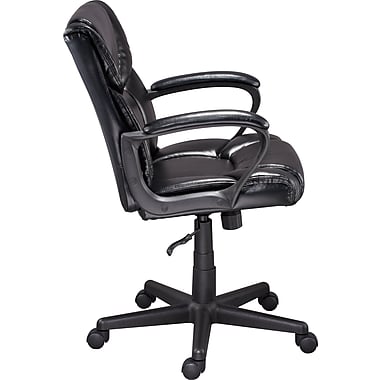 Staples Montessa II Luxura Managers Chair, Black