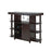 Brassex 12532 Bar with Smoked Glass Top, Expresso