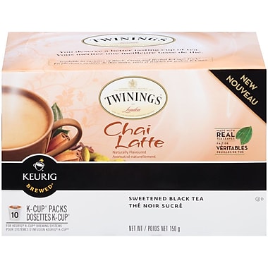 Twinings Chai Latte K-Cup, 10/Pack