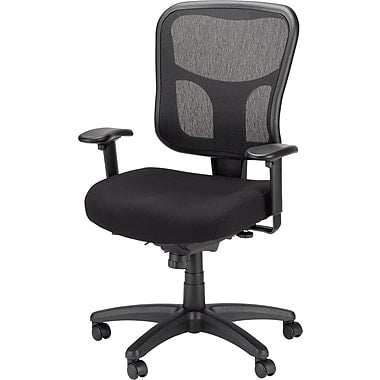 Tempur-Pedic Mesh Chair, Mid-back, Black