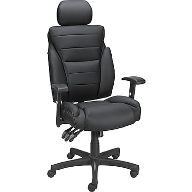 High Back Bonded Task Chair, Black