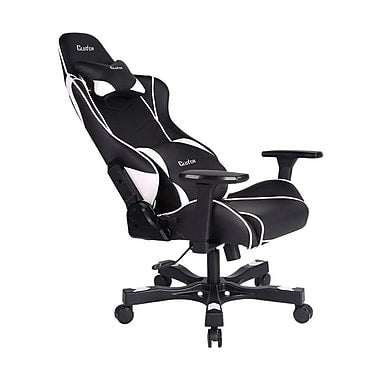 Clutch Chairz Crank Series Delta Gaming/Computer Chair, Black and white