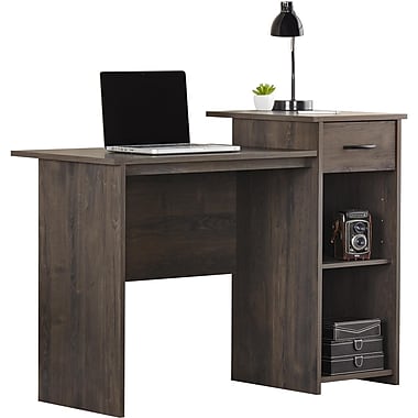 Dorel Student Desk, Dark Grey Oak