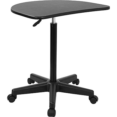 Flash Furniture Portable Computer Stand, Black