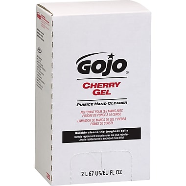 Gojo Cherry Gel Pumice Hand Cleaner, 4/Pack