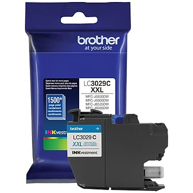 Brother LC3029 Cyan Ink Cartridge, Super High Yield (LC3029CS)