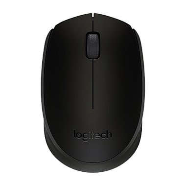 Logitech M170 Wireless Mouse, Black