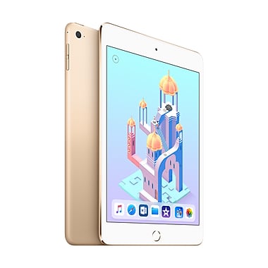 Apple iPad mini 4, 7.9", A8 Chip, Wi-Fi, 128GB, Gold
