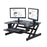Rocelco ADR Sit To Stand Adjustable Desk Riser
