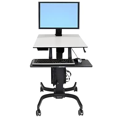 Ergotron 24-216-085 WorkFit-C Single LD Sit-Stand Workstation