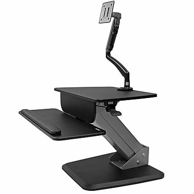 StarTech Sit-to-stand Workstation with Articulating Monitor Arm