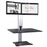 Victor High Rise Electric Dual Monitor Standing Desk