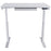 Motionwise Electric Height Adjustable Desk, Home Office Style, 24" x 48", Snow White
