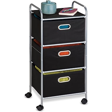 Honey Can Do 3-Drawer Fabric Storage Cart